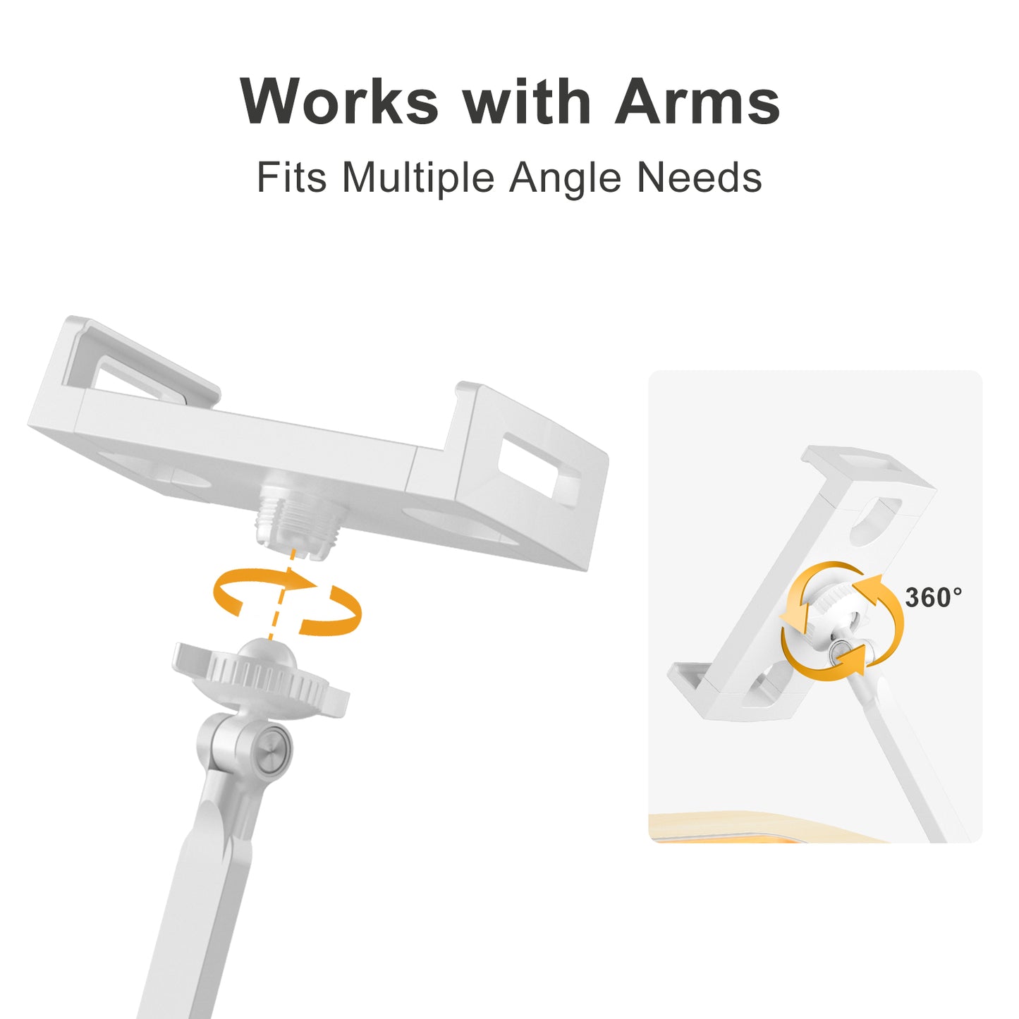 White Pull Clip Accessory